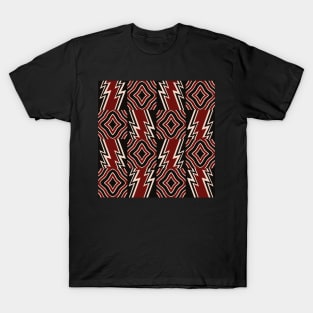 Tribal abstract pattern Rwanda style T-Shirt